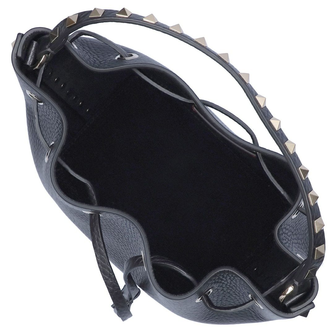 ヴァレンティノ バレンティノガラバーニ ガラヴァーニ VALENTINO GARAVANI 2WAYバッグ ロックスタッズ バケットバッグ 5W2B0L31VSF 0NO NERO