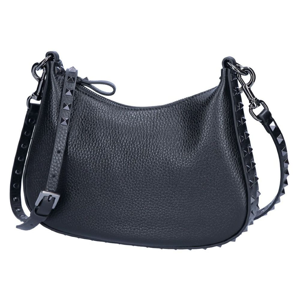 ヴァレンティノ バレンティノガラバーニ ガラヴァーニ VALENTINO GARAVANI 2WAYバッグ ロックスタッズ ホーボー スモール 5W2B0M37HAD 0NO NERO