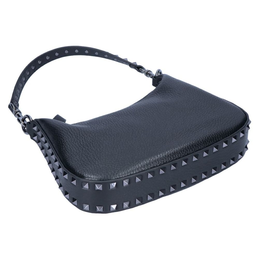 ヴァレンティノ バレンティノガラバーニ ガラヴァーニ VALENTINO GARAVANI 2WAYバッグ ロックスタッズ ホーボー スモール 5W2B0M37HAD 0NO NERO