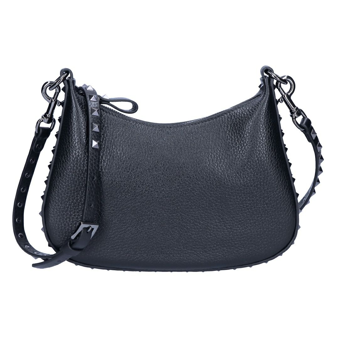 ヴァレンティノ バレンティノガラバーニ ガラヴァーニ VALENTINO GARAVANI 2WAYバッグ ロックスタッズ ホーボー スモール 5W2B0M37HAD 0NO NERO