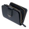 プラダ PRADA 折財布 二つ折り財布 SAFFIANO TAB LU 1ML018 2C7X F0002 NERO