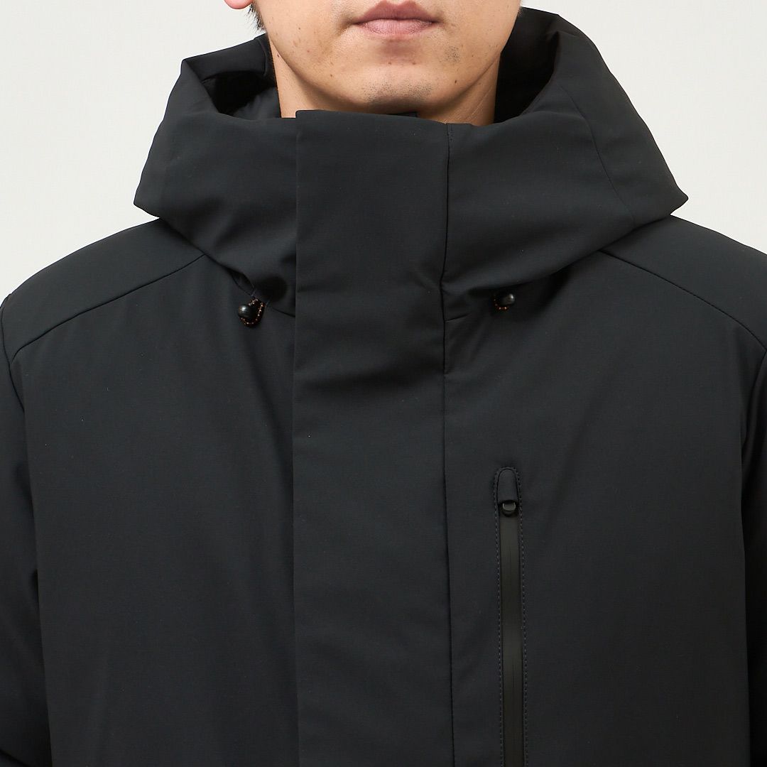 セーブザダック SAVE THE DUCK メンズ 中綿ジャケット 中綿ブルゾン エコダウン ULMUS P31387M 10000 BLACK