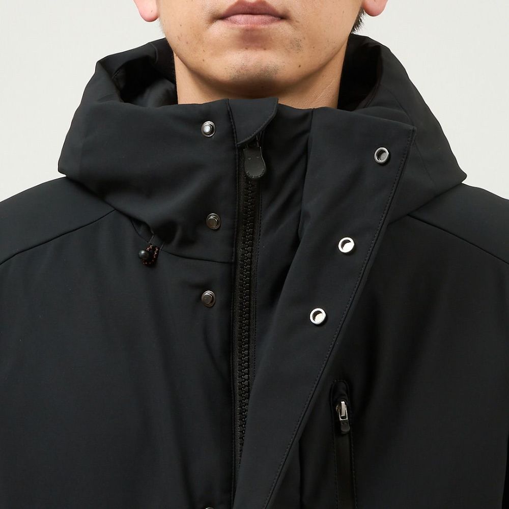 セーブザダック SAVE THE DUCK メンズ 中綿ジャケット 中綿ブルゾン エコダウン ULMUS P31387M 10000 BLACK