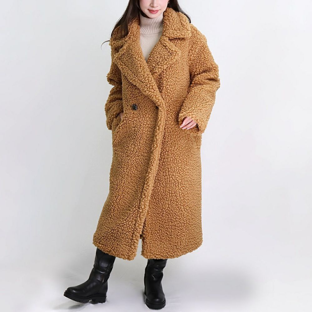 アグ UGG レディース ロングコート テディーコート ボアコート GERTRUDE LONG TEDDY COAT 1120631 CHESTNUT