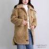 アグ UGG レディース シャツジャケット FRANKIE UGGFLUFF SHIRTJACKET 1144453 CAMEL フェイクファー エコファー