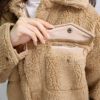 アグ UGG レディース シャツジャケット FRANKIE UGGFLUFF SHIRTJACKET 1144453 CAMEL フェイクファー エコファー