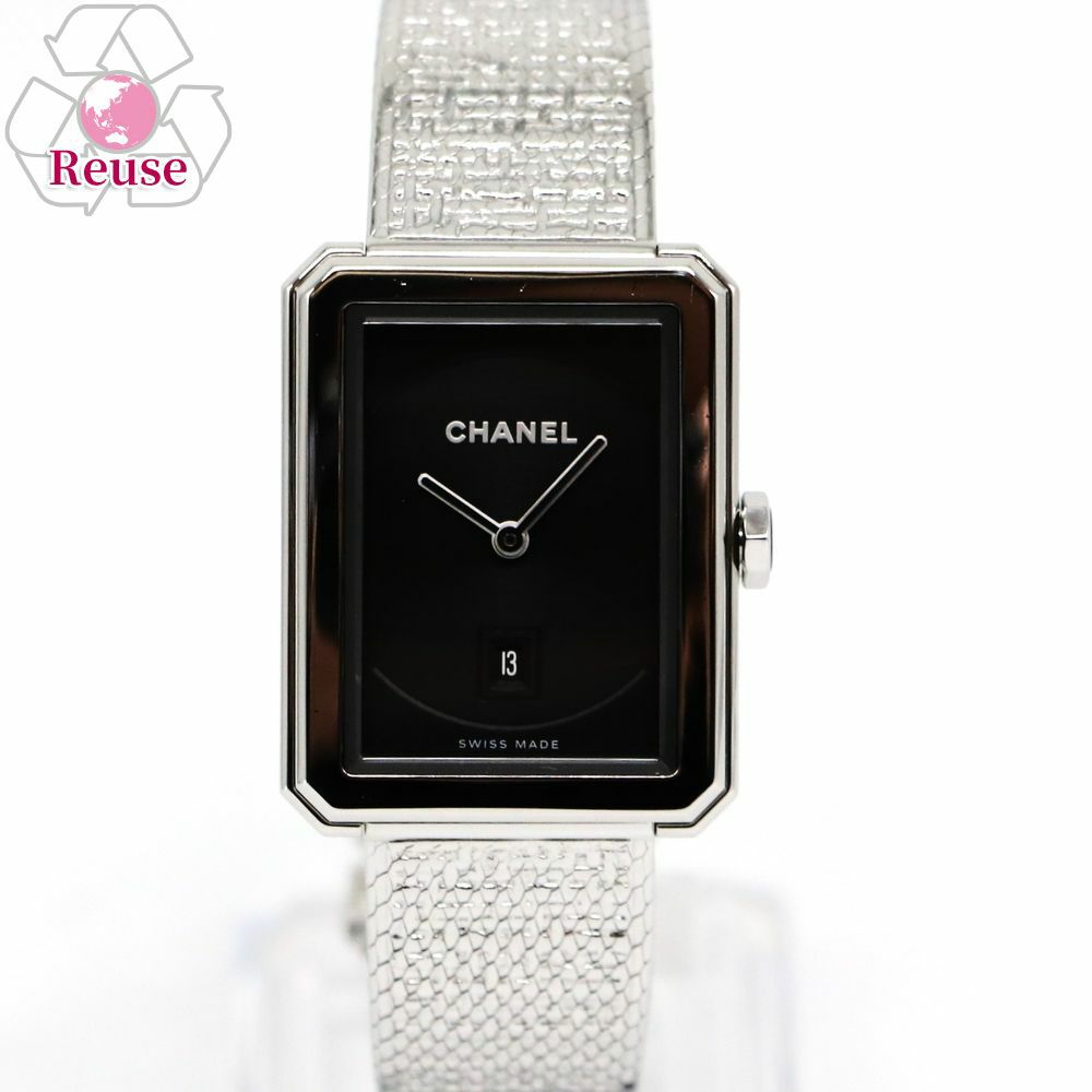 【リユース品】 シャネル CHANEL 腕時計 メンズウォッチ ボーイフレンド H4884 シルバー 【お取り寄せ】