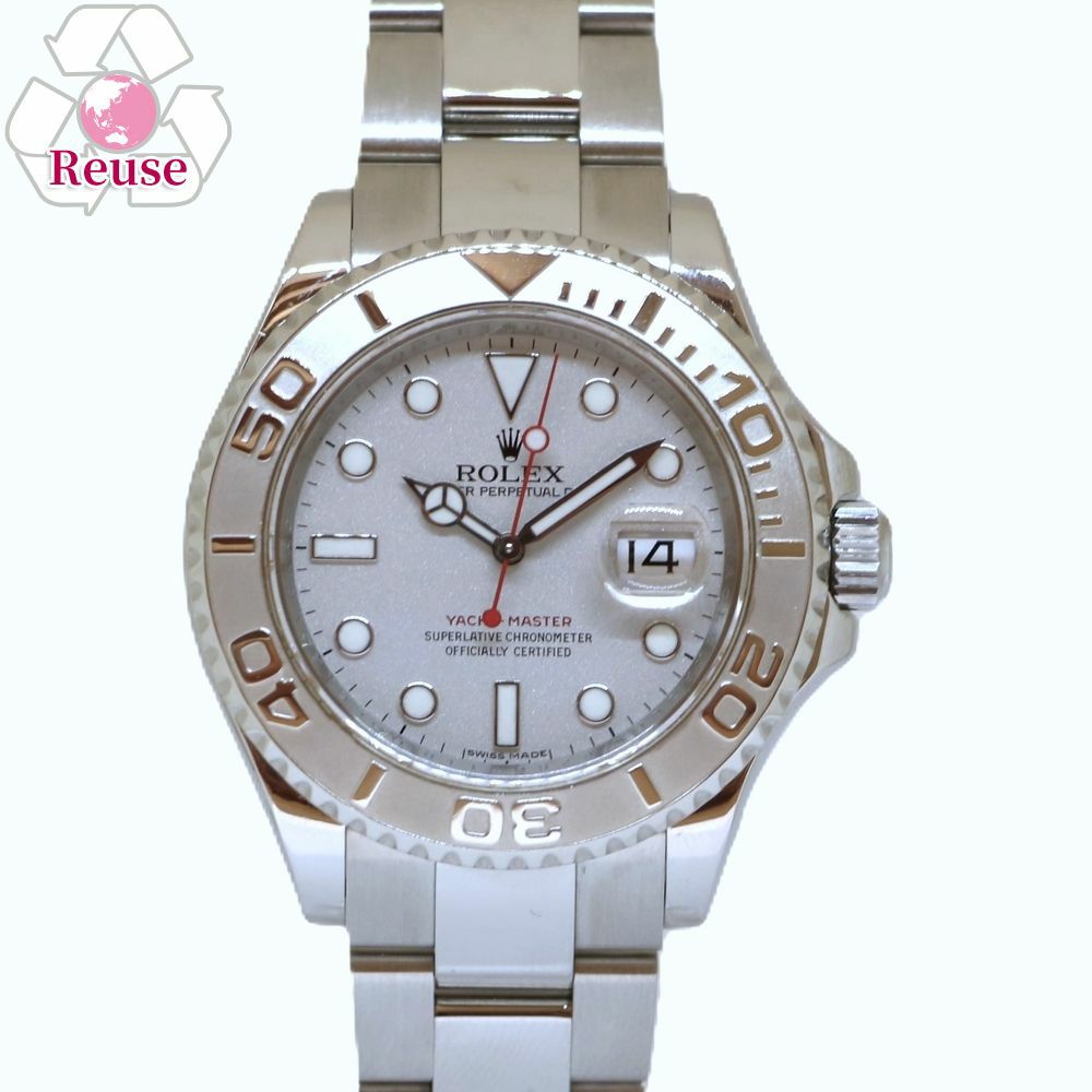 【リユース品】 ロレックス ROLEX 腕時計 メンズウォッチ ヨットマスター ロレジウム 16622 シルバー 【お取り寄せ】
