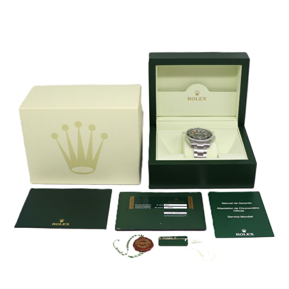 【リユース品】 ロレックス ROLEX 腕時計 メンズウォッチ サブマリーナ 114060 シルバー 【お取り寄せ】