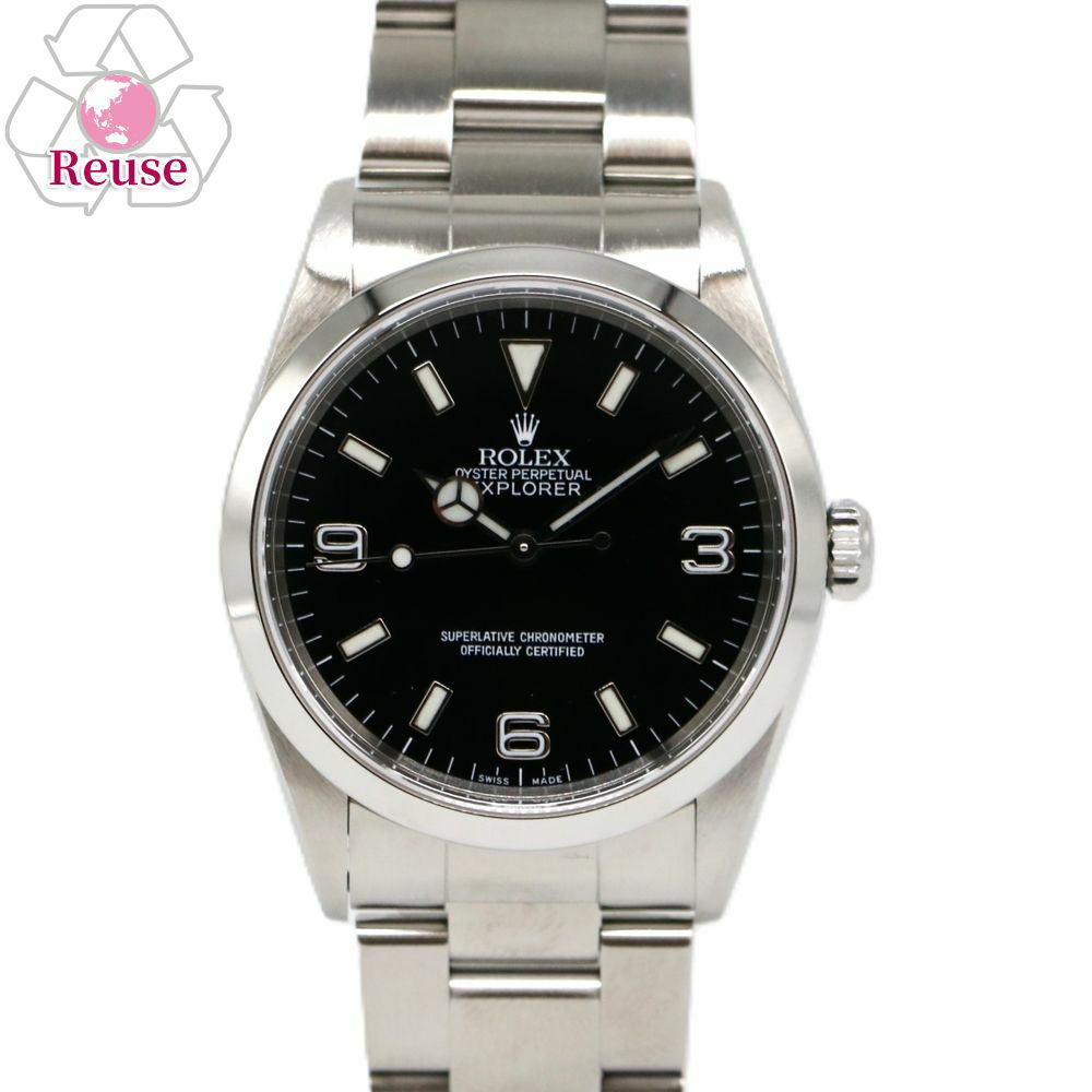 【リユース品】 ロレックス ROLEX 腕時計 メンズウォッチ エクスプローラー1 14270 シルバー 【お取り寄せ】