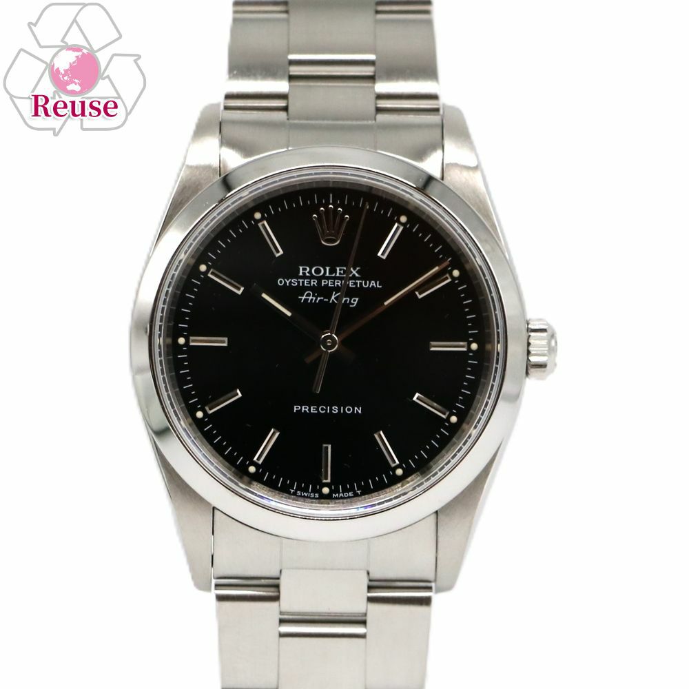 【リユース品】 ロレックス ROLEX 腕時計 メンズウォッチ エアキング 14000 シルバー 【お取り寄せ】