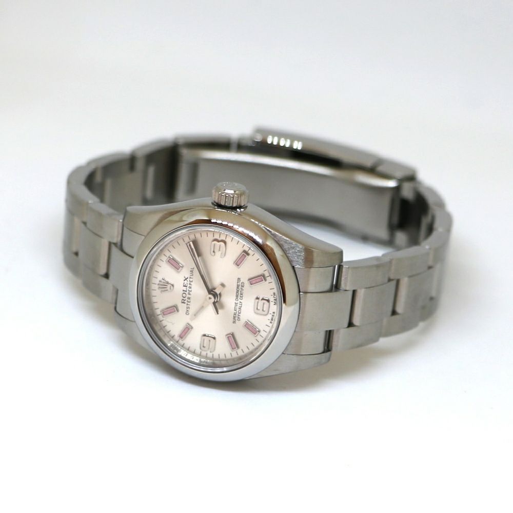 【リユース品】 ロレックス ROLEX 腕時計 レディースウォッチ オイスターパーペチュアル 176200 シルバー 【お取り寄せ】