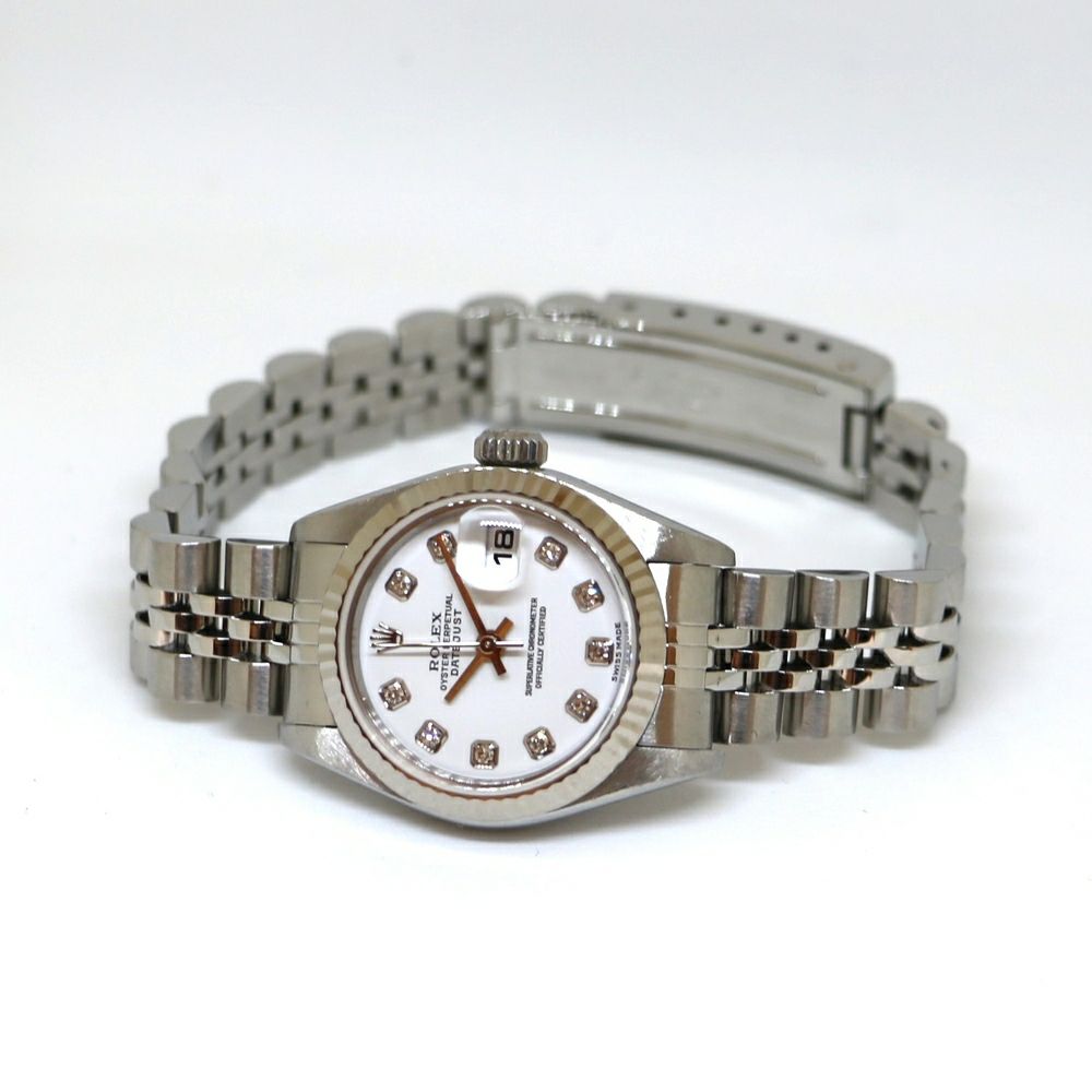 【リユース品】 ロレックス ROLEX 腕時計 レディースウォッチ デイトジャスト 79174G シルバー 【お取り寄せ】