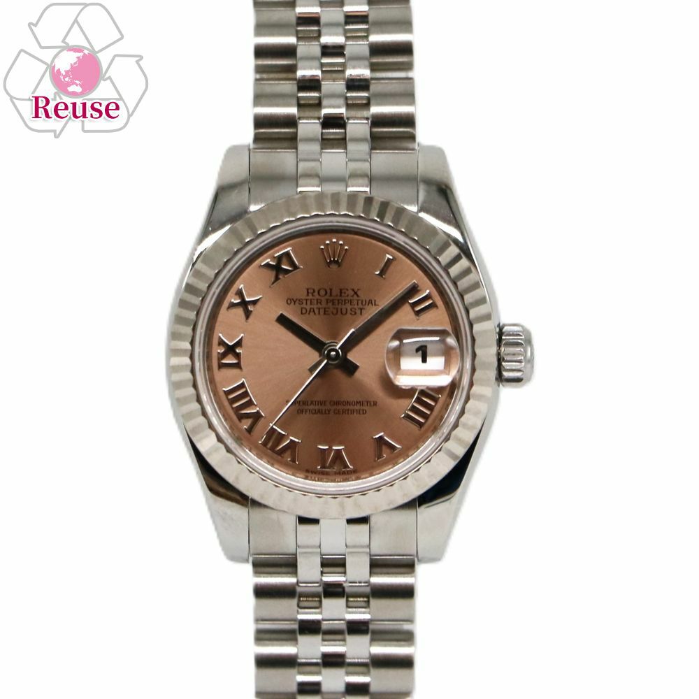 【リユース品】 ロレックス ROLEX 腕時計 レディースウォッチ デイトジャスト 179174 シルバー 【お取り寄せ】