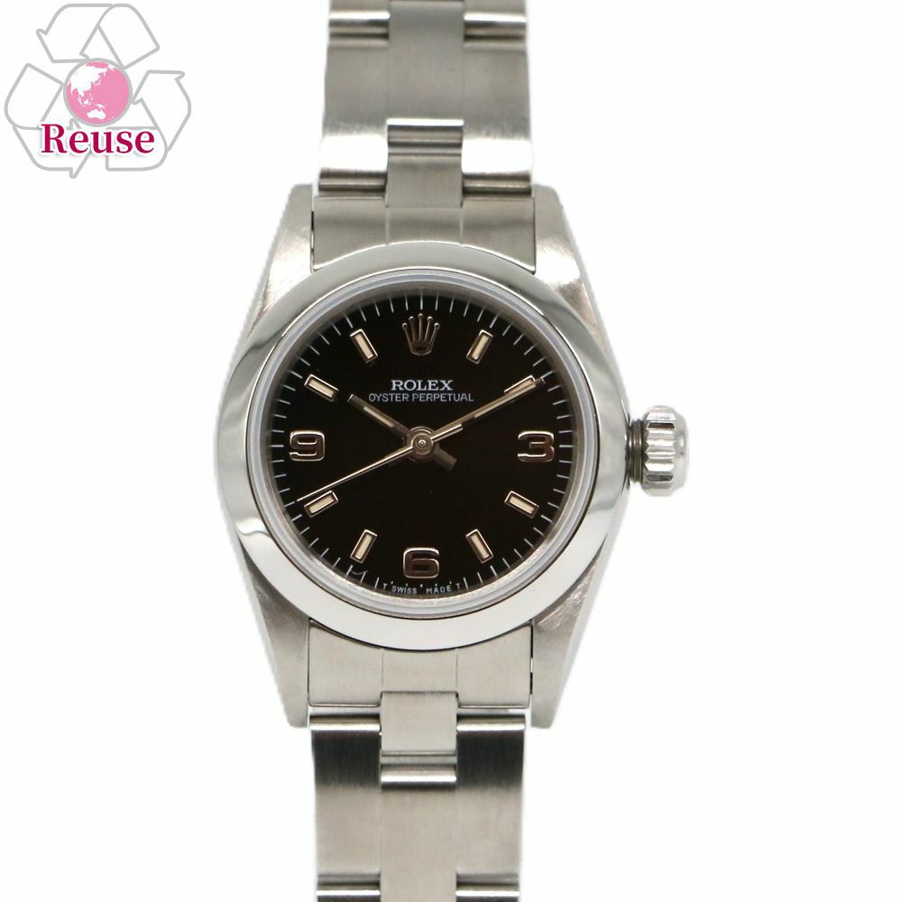 【リユース品】 ロレックス ROLEX 腕時計 レディースウォッチ オイスターパーペチュアル 67180 シルバー 【お取り寄せ】