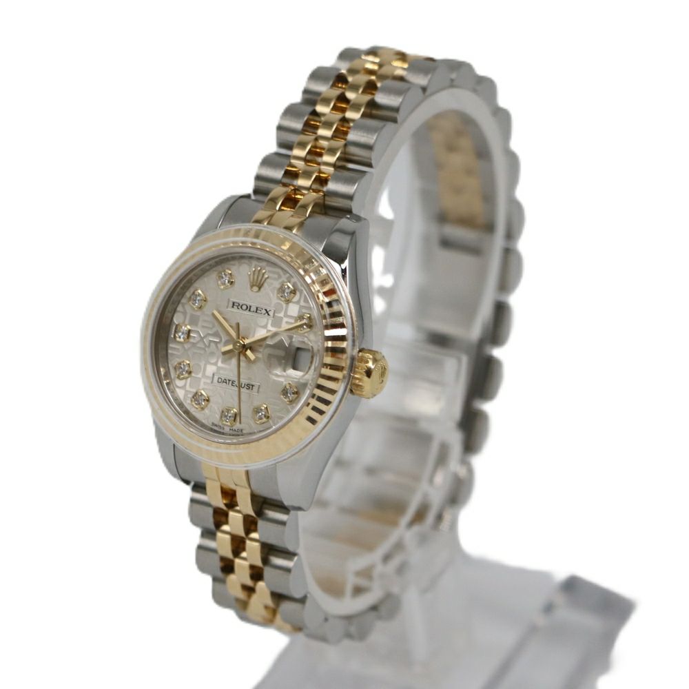 【リユース品】 ロレックス ROLEX 腕時計 レディースウォッチ デイトジャスト 179173G シルバー 【お取り寄せ】