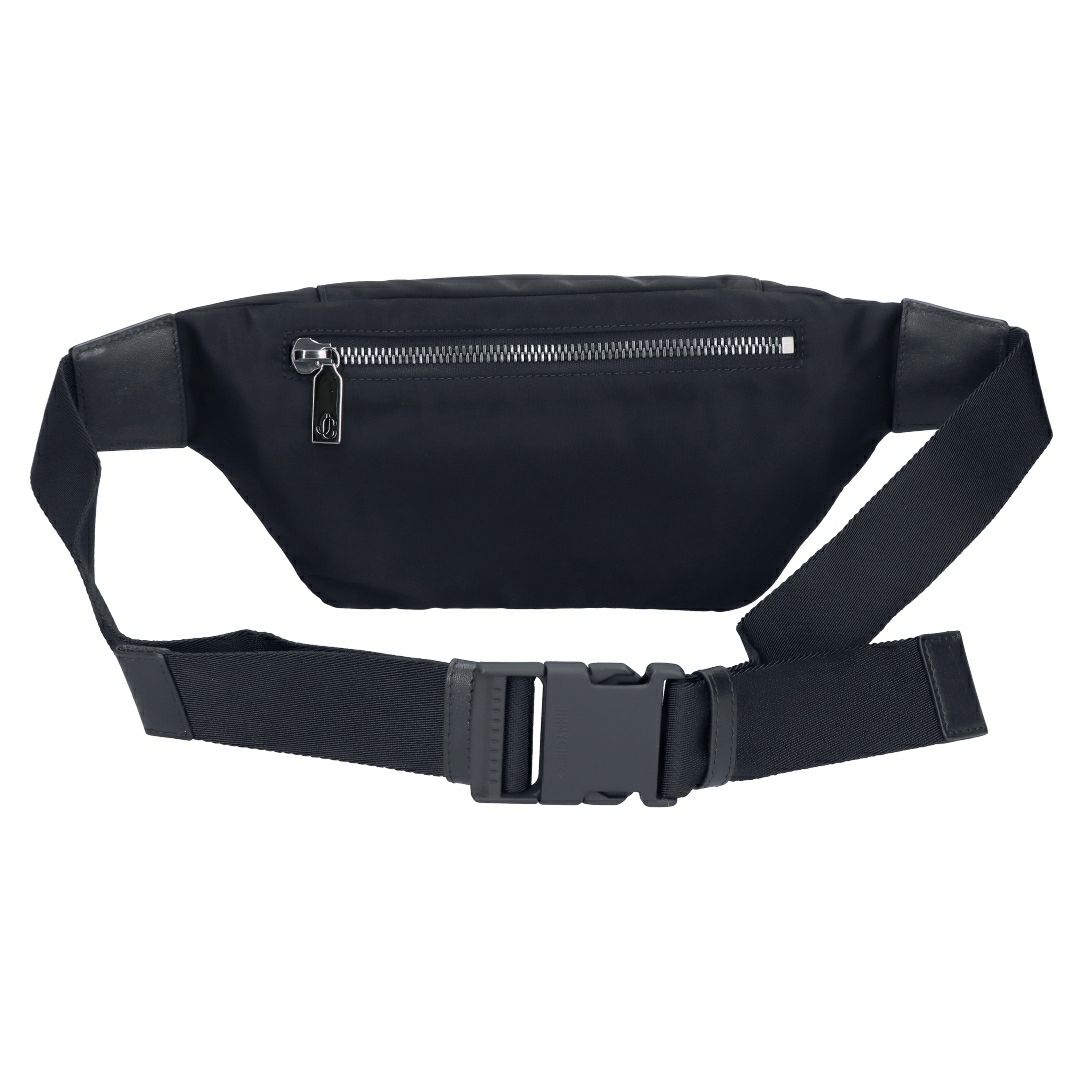 ジミーチュウ JIMMY CHOO ボディバッグ FINSLEY DNH 0258 BLACK/LATTE/GUNMETAL