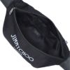 ジミーチュウ JIMMY CHOO ボディバッグ FINSLEY DNH 0258 BLACK/LATTE/GUNMETAL