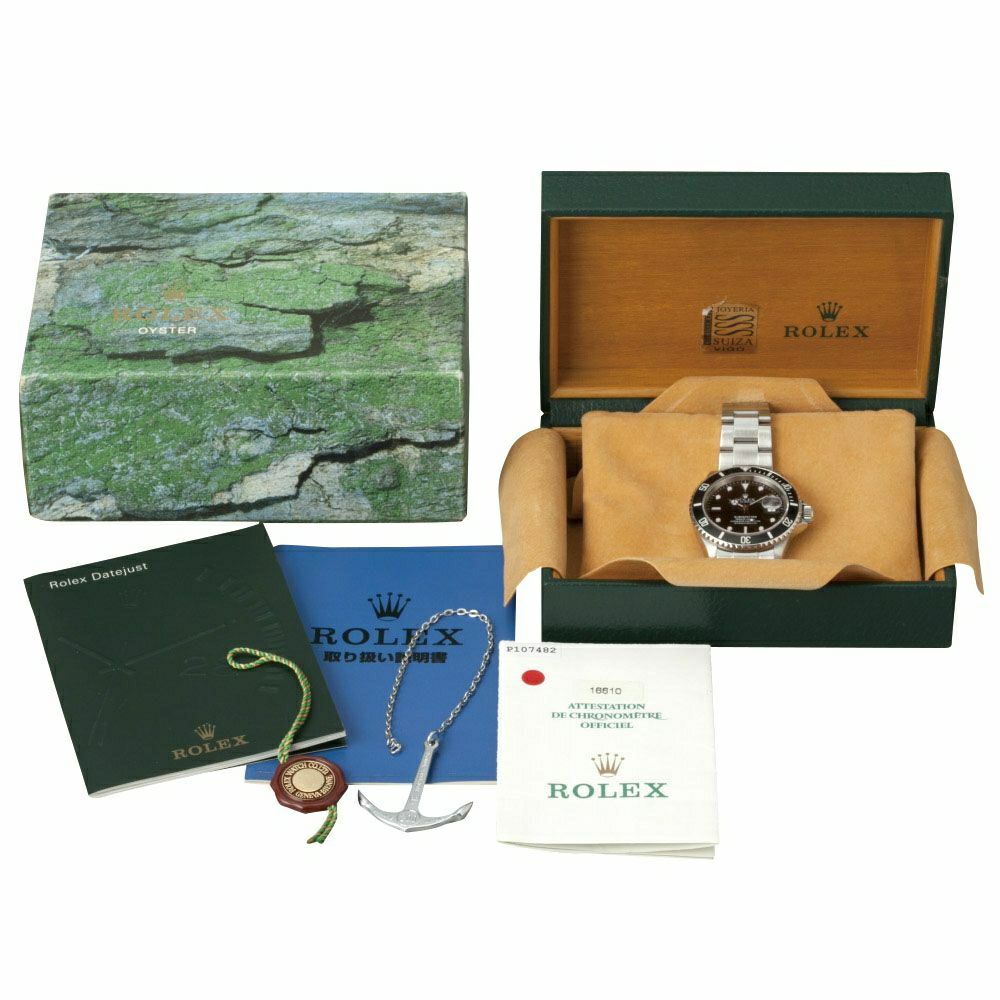 【リユース品】 ロレックス ROLEX 腕時計 メンズウォッチ サブマリーナーデイト 16610 シルバー 【お取り寄せ】