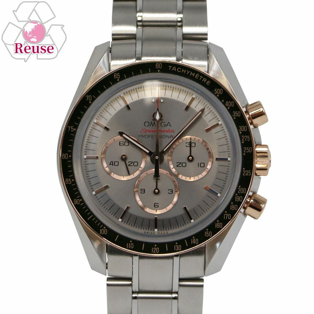【リユース品】 オメガ OMEGA 腕時計 メンズウォッチ スピードマスター 522.20.42.30.06.001 シルバー 【お取り寄せ】