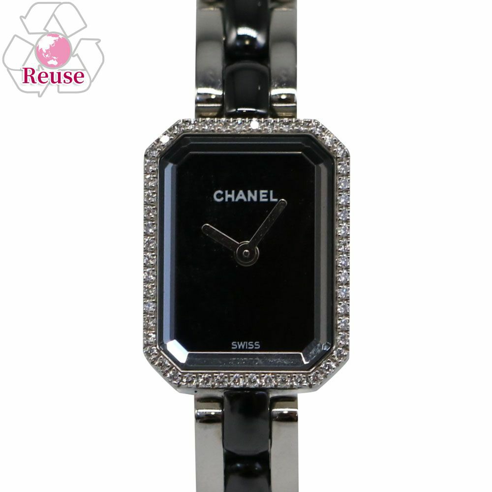 【リユース品】 シャネル CHANEL 腕時計 レディースウォッチ プルミエール ベゼルダイヤ H3058 シルバー 【お取り寄せ】