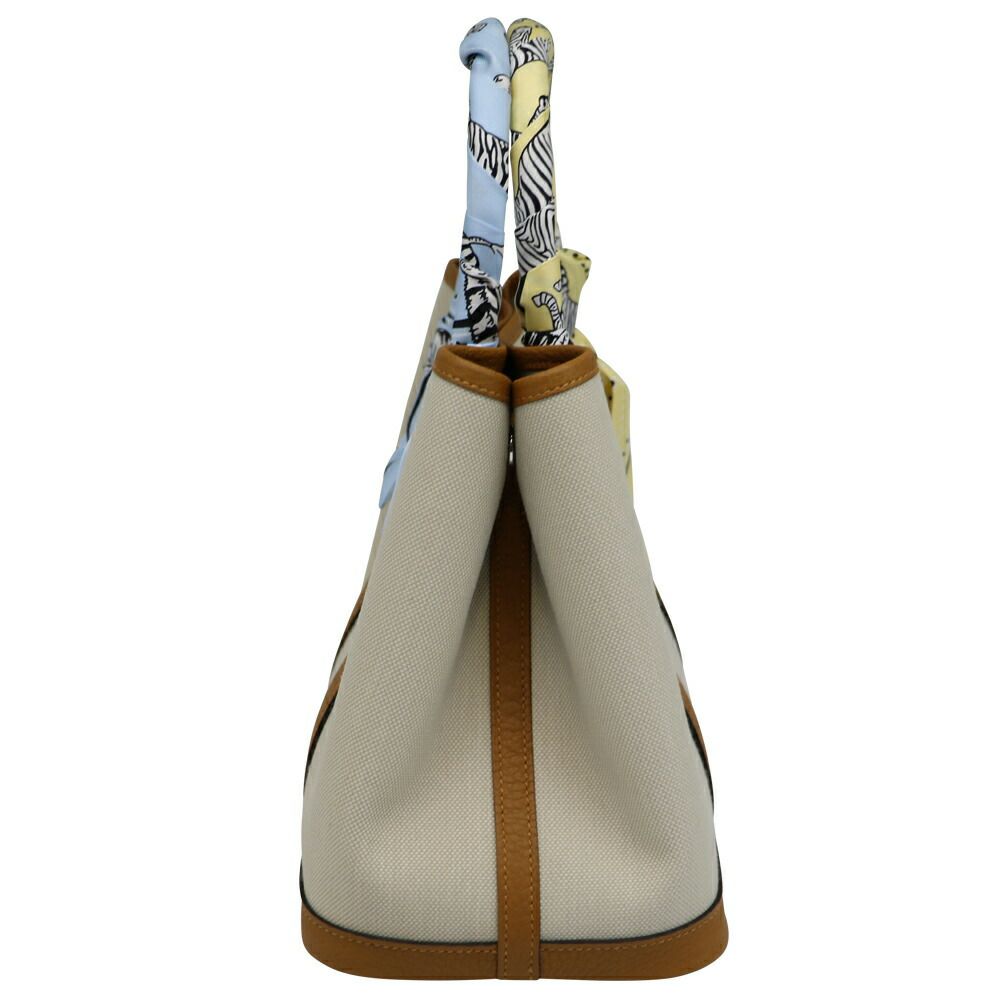 【リユース品】 エルメス HERMES バッグ ハンドバッグ ガーデンパーティTPM ベージュ 【お取り寄せ】
