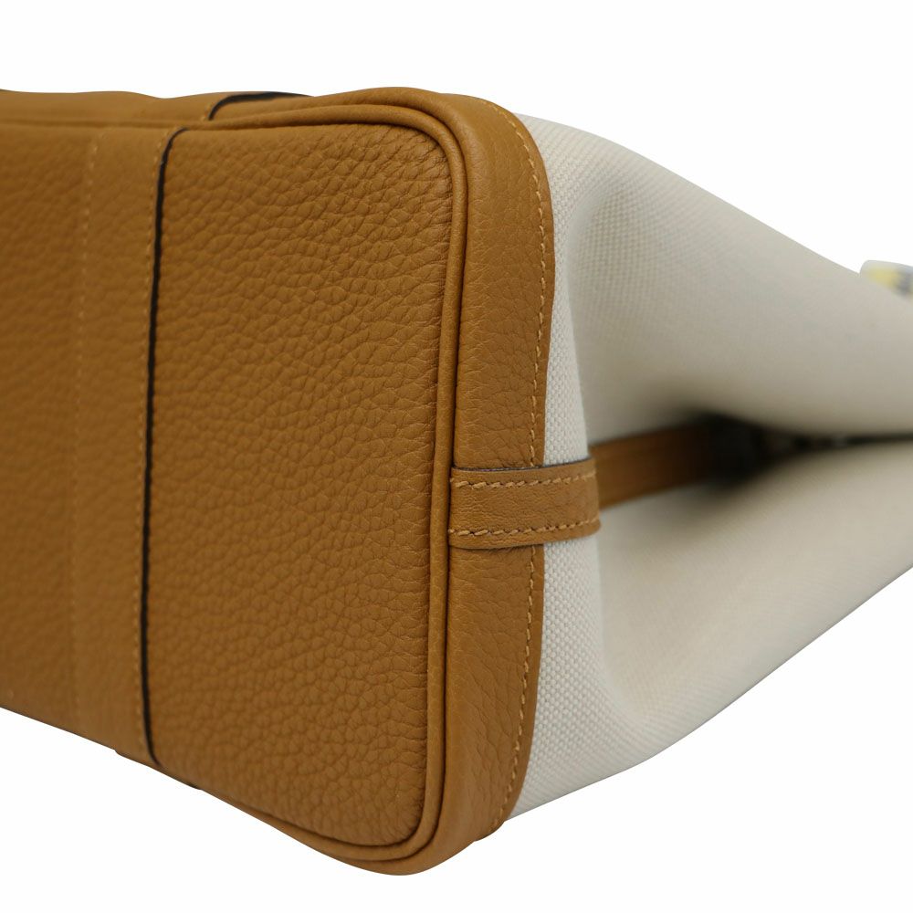 【リユース品】 エルメス HERMES バッグ ハンドバッグ ガーデンパーティTPM ベージュ 【お取り寄せ】