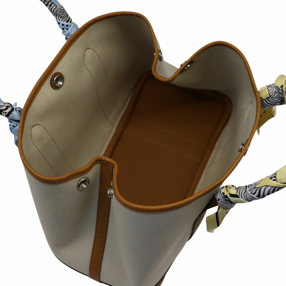 【リユース品】 エルメス HERMES バッグ ハンドバッグ ガーデンパーティTPM ベージュ 【お取り寄せ】