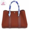 【リユース品】 エルメス HERMES バッグ ハンドバッグ ガーデンパーティTPM ワインレッド 【お取り寄せ】