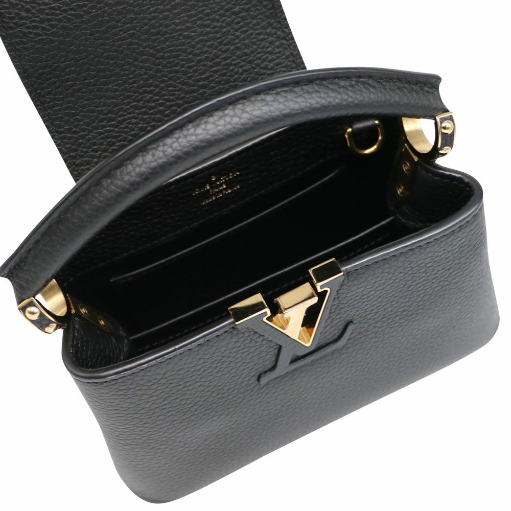 【リユース品】 ルイヴィトン LOUIS VUITTON バッグ ショルダーバッグ カプシーヌMINI M56071 ブラック 【お取り寄せ】