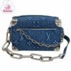 【リユース品】 ルイヴィトン LOUIS VUITTON バッグ ショルダーバッグ ミニソフトトランク M21368 ブルー 【お取り寄せ】