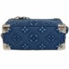 【リユース品】 ルイヴィトン LOUIS VUITTON バッグ ショルダーバッグ ミニソフトトランク M21368 ブルー 【お取り寄せ】