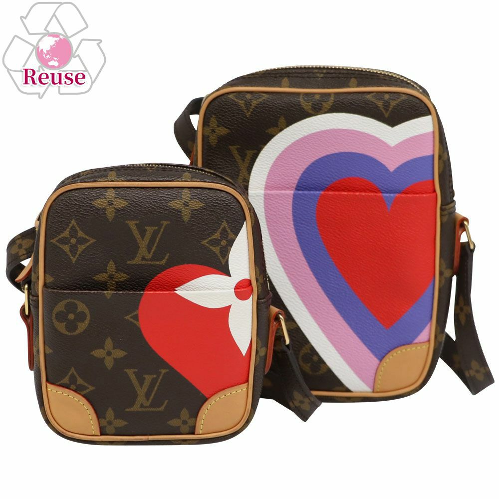 【リユース品】 ルイヴィトン LOUIS VUITTON バッグ ショルダーバッグ ゲームオン パナムSET M57450 ブラウン 【お取り寄せ】
