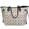 【リユース品】 ルイヴィトン LOUIS VUITTON バッグ トートバッグ ネヴァーフルMM ゲームオン M57462 ホワイト 【お取り寄せ】