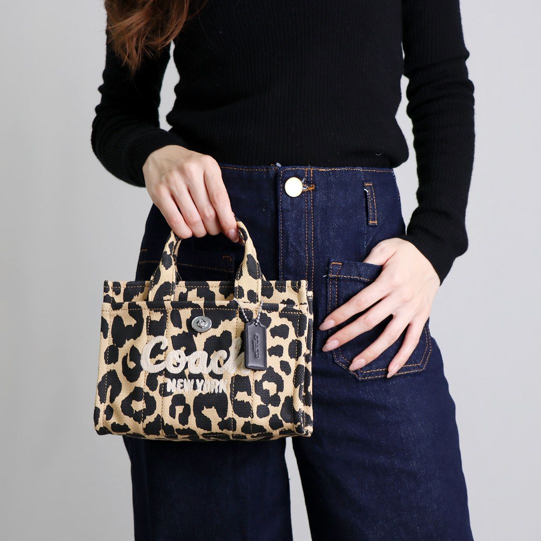 コーチ COACH 2WAYバッグ カーゴトート 20 CZ099 LHBLC レオパード 