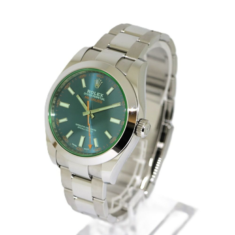 【リユース品】 ロレックス ROLEX 腕時計 メンズウォッチ ミルガウス 116400GV シルバー 【お取り寄せ】