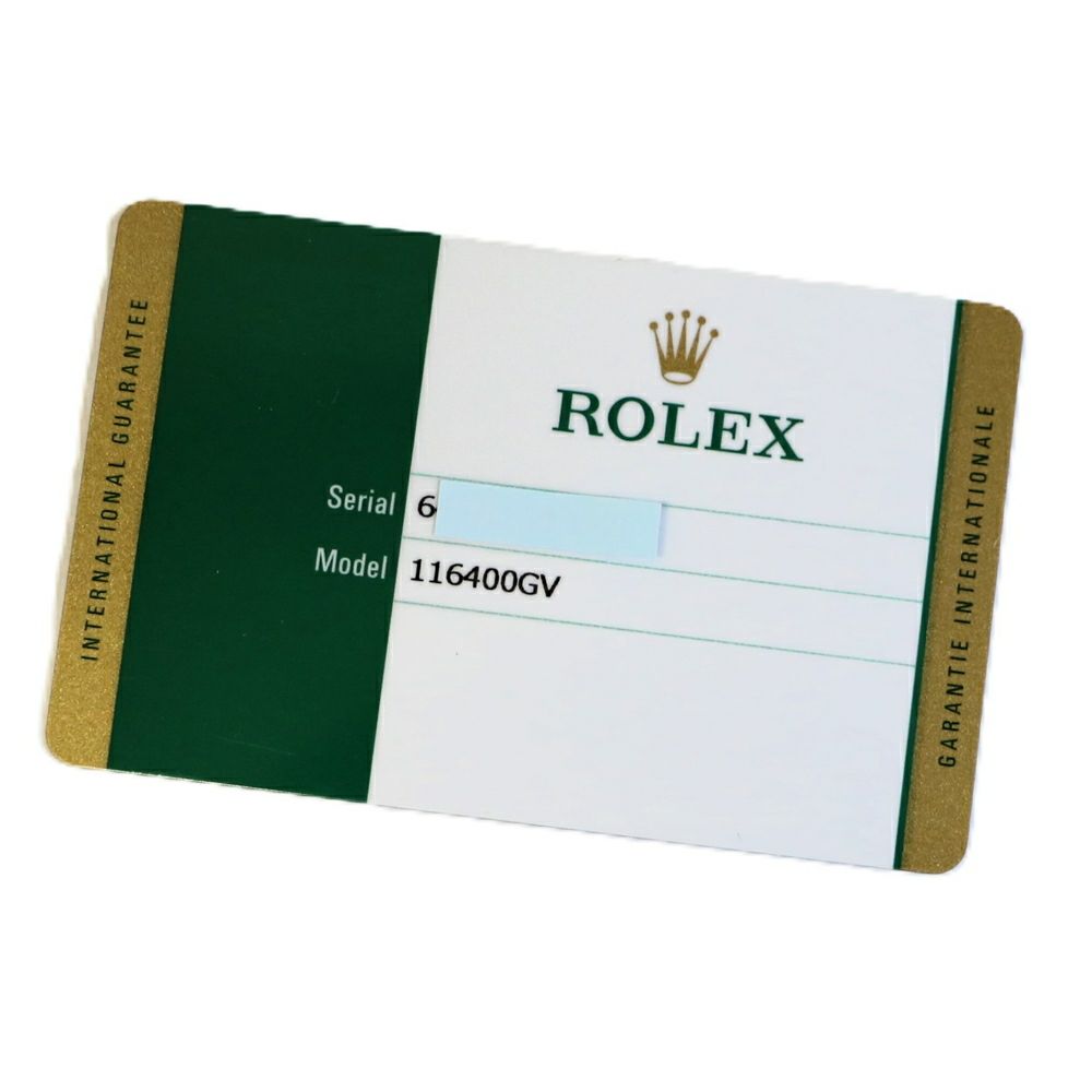 【リユース品】 ロレックス ROLEX 腕時計 メンズウォッチ ミルガウス 116400GV シルバー 【お取り寄せ】