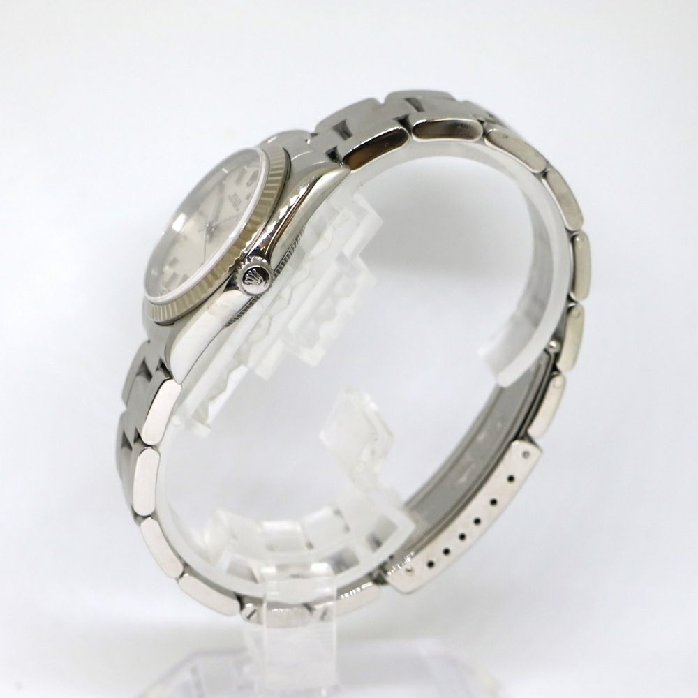 【リユース品】 ロレックス ROLEX 腕時計 メンズウォッチ オイスターパーペチュアル 77014 シルバー 【お取り寄せ】