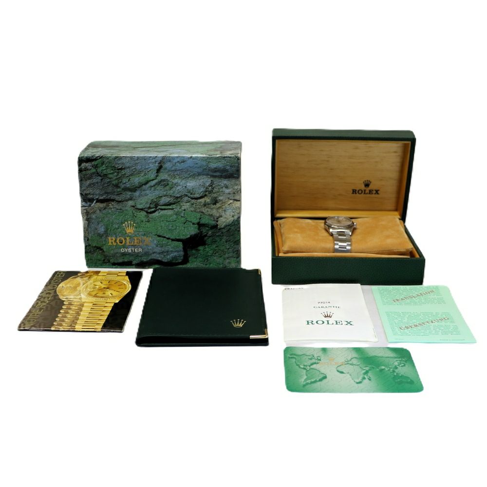 【リユース品】 ロレックス ROLEX 腕時計 メンズウォッチ オイスターパーペチュアル 77014 シルバー 【お取り寄せ】