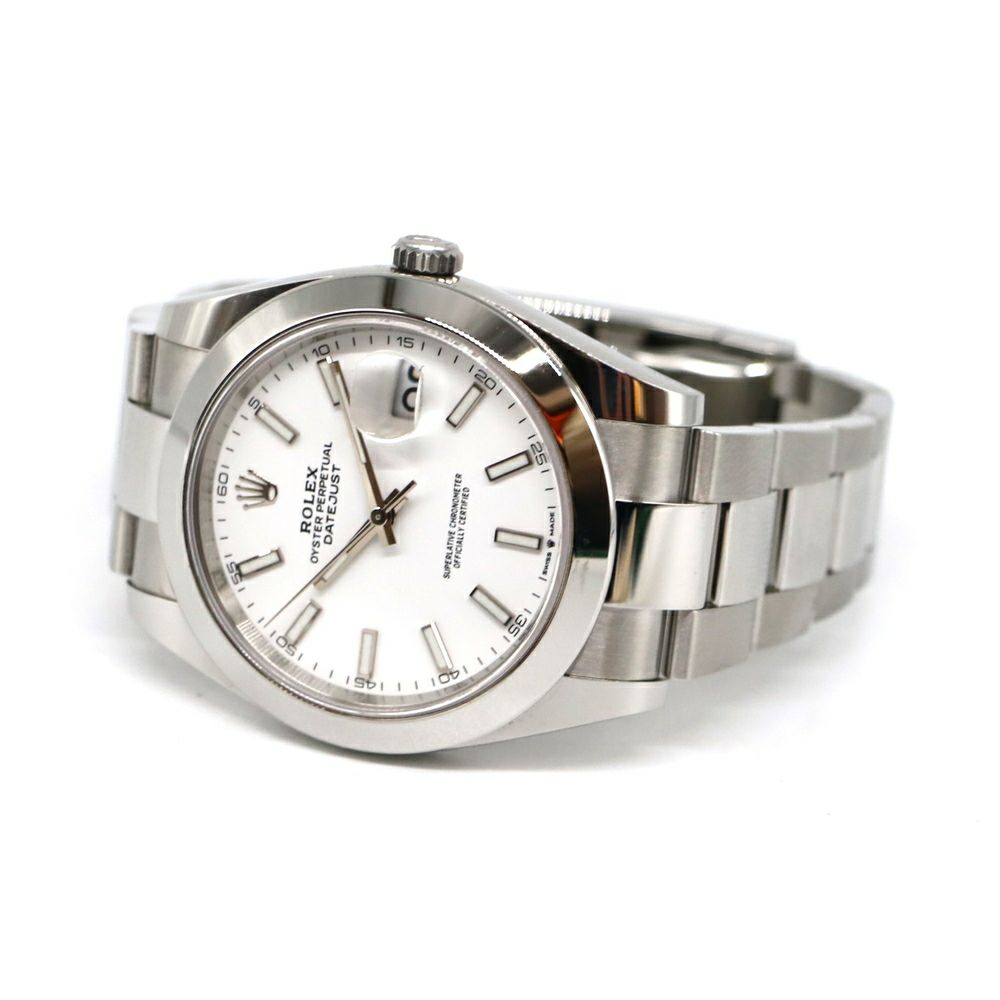 【リユース品】 ロレックス ROLEX 腕時計 メンズウォッチ デイトジャスト 126300 シルバー 【お取り寄せ】