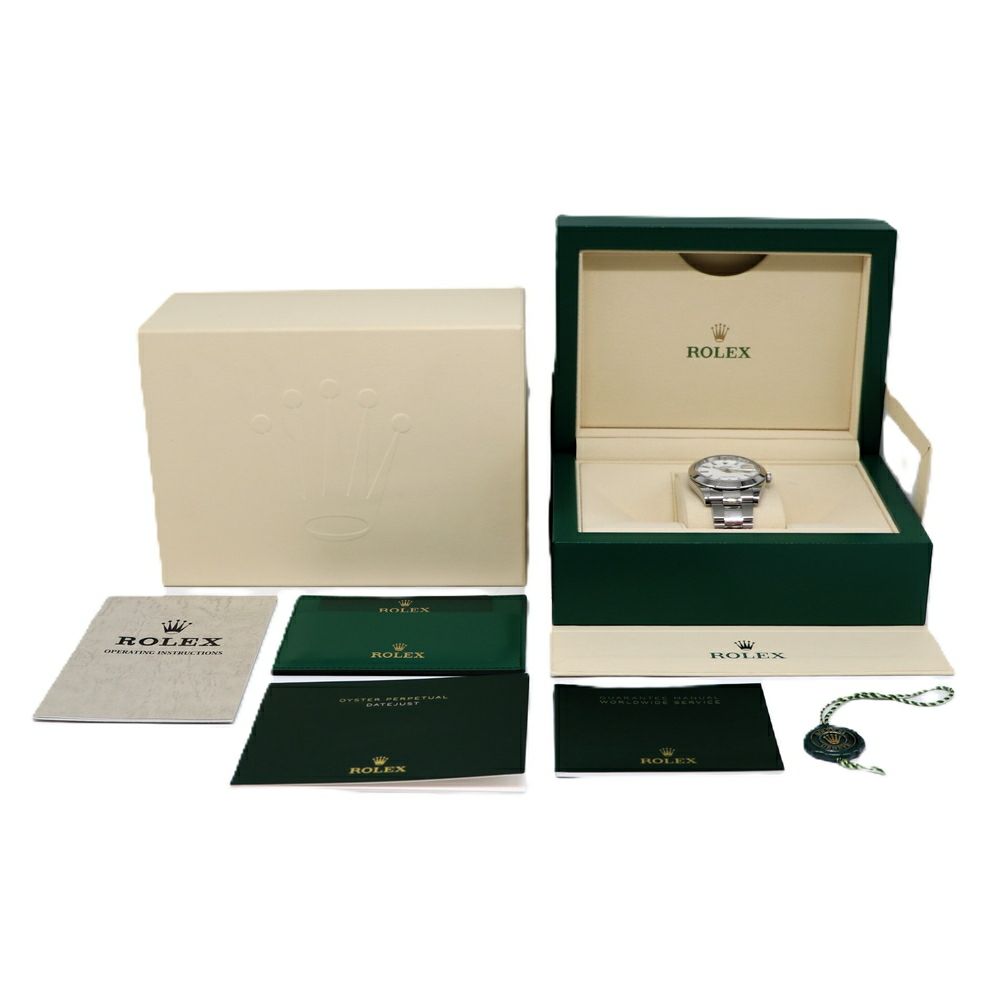 【リユース品】 ロレックス ROLEX 腕時計 メンズウォッチ デイトジャスト 126300 シルバー 【お取り寄せ】