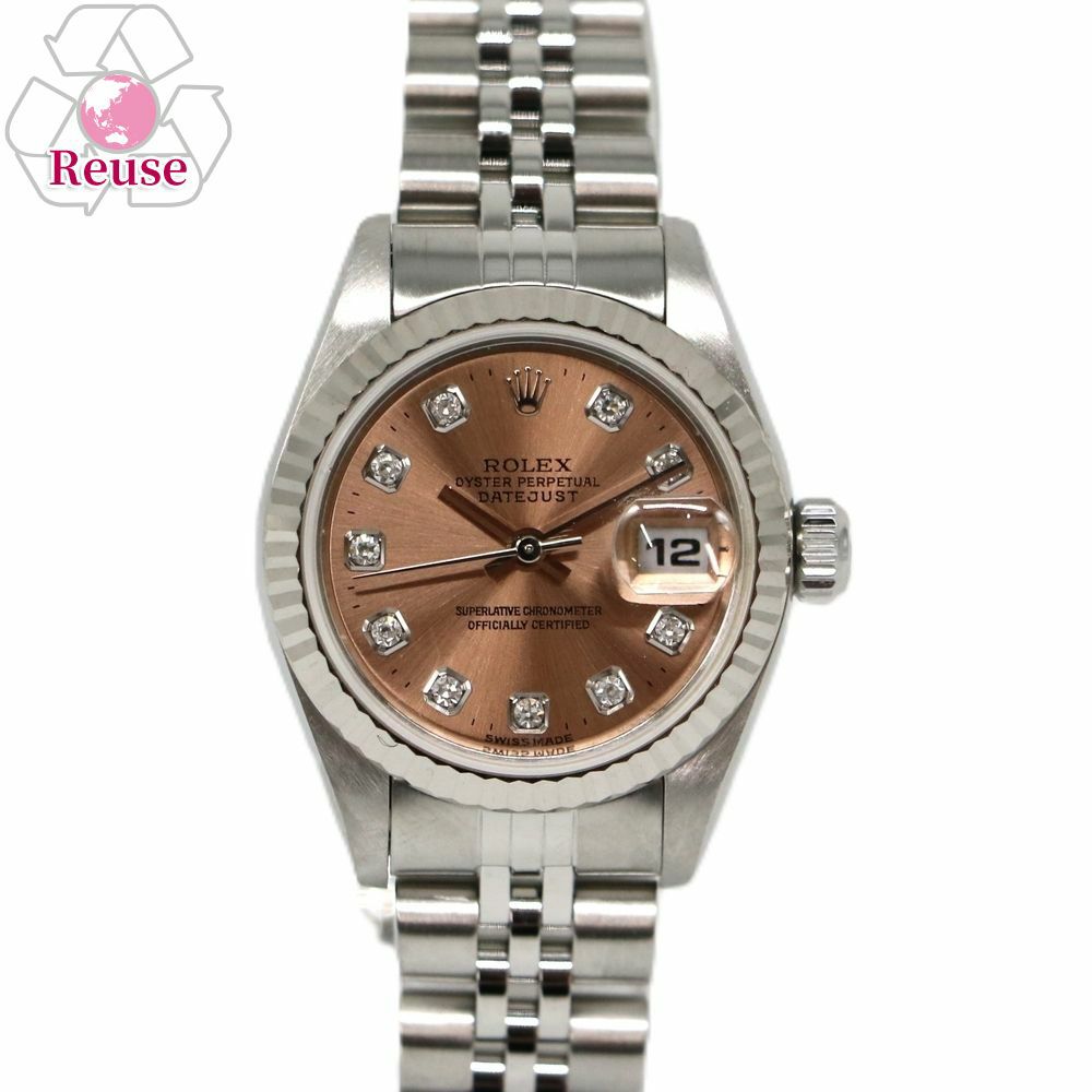【リユース品】 ロレックス ROLEX 腕時計 レディースウォッチ デイトジャスト 79174G シルバー 【お取り寄せ】