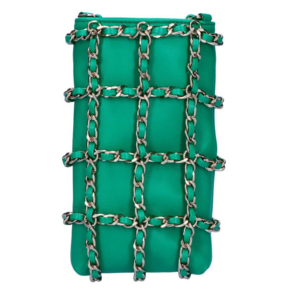 【リユース品】 シャネル CHANEL バッグ ショルダーバッグ スマートフォンショルダー AP1161 グリーン 【お取り寄せ】