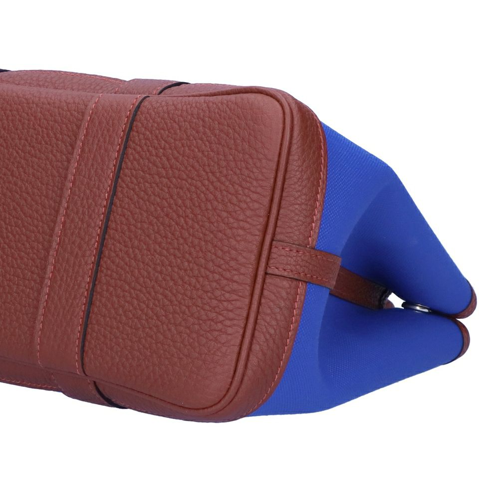 【リユース品】 エルメス HERMES バッグ ハンドバッグ ガーデンパーティTPM ブルー 【お取り寄せ】