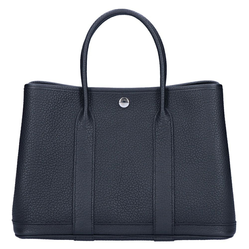【リユース品】 エルメス HERMES バッグ ハンドバッグ ガーデンパーティTPM ブラック 【お取り寄せ】
