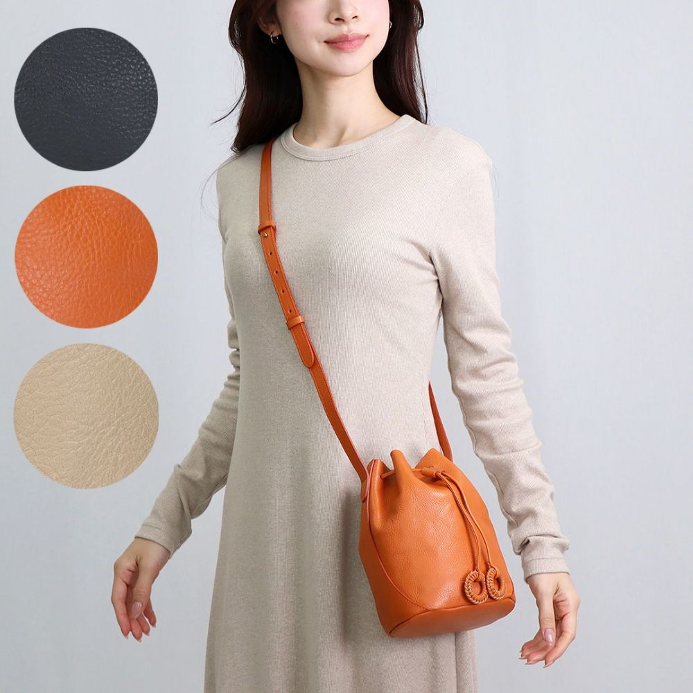 イルビゾンテ IL BISONTE ショルダーバッグ クロスボディバッグ BUCKET TESSA BBU032 PV0001