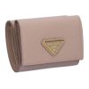 プラダ PRADA 折財布 三つ折り財布 SAFFIANO TRIANG 1MH042 QHH F0236 CIPRIA