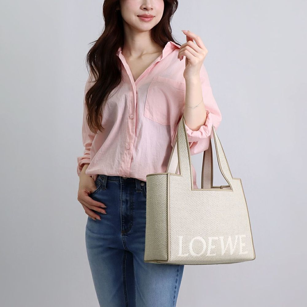 ロエベ LOEWE 2WAYバッグ ロエベフォントトート ALF1B61X11 2370 ECRU