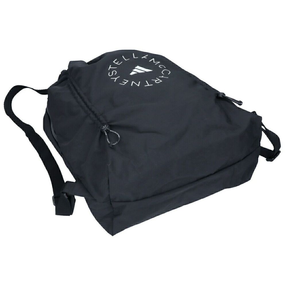 アディダスバイステラマッカートニー ADIDAS BY STELLA MCCARTNEY バックパック リュックサック ジムサック JJ4693 BLACK/WHITE