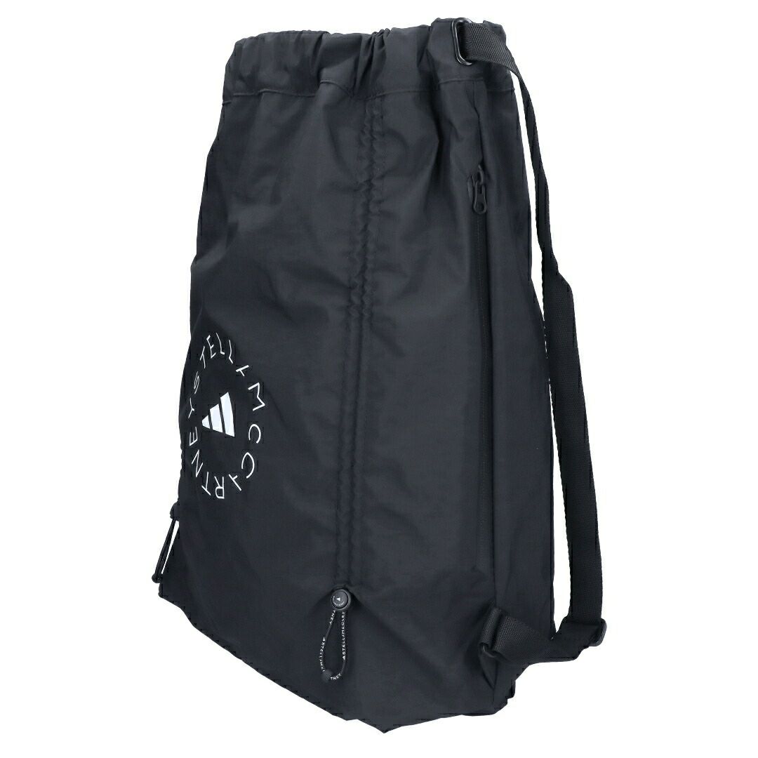 アディダスバイステラマッカートニー ADIDAS BY STELLA MCCARTNEY バックパック リュックサック ジムサック JJ4693 BLACK/WHITE
